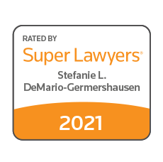 Rated by Super Lawyers: Stefanie L. DeMario-Germershausen 2021